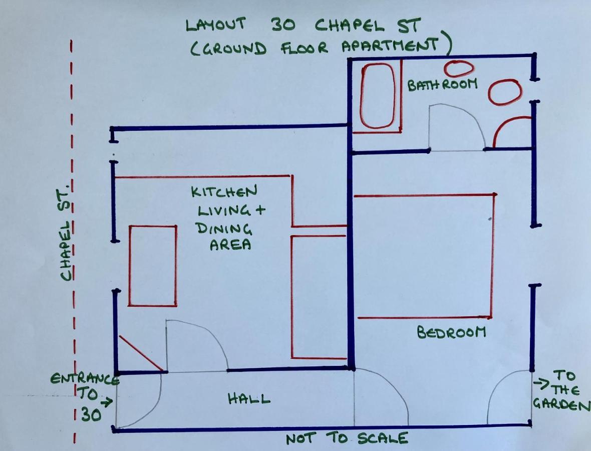 Chapel St Apartment Caernarfon Exterior foto